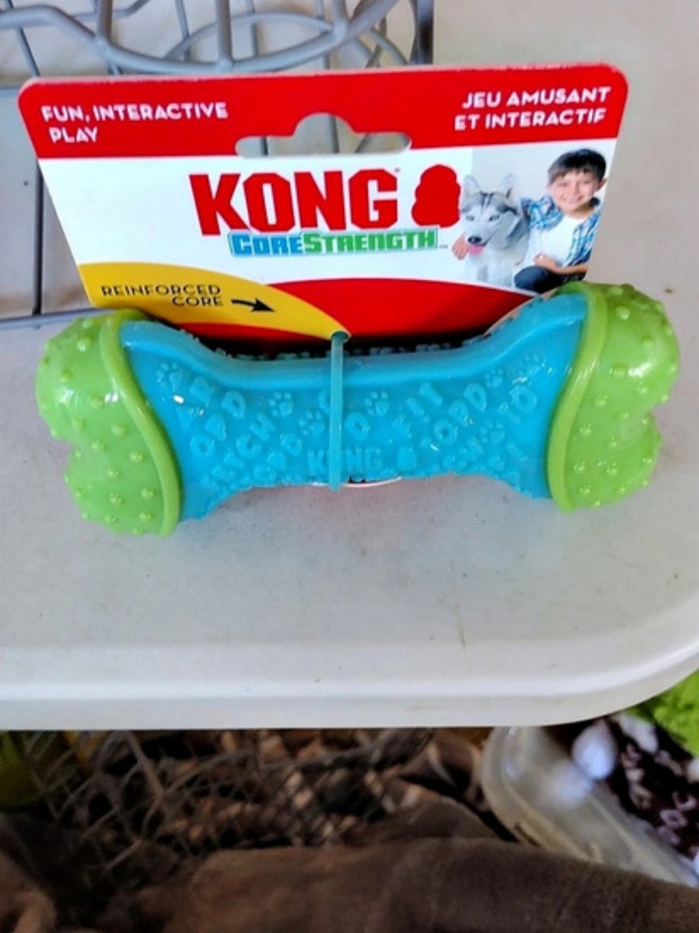 KONG Core Strength Dog Toy Blue & Green NWT Dog Toy